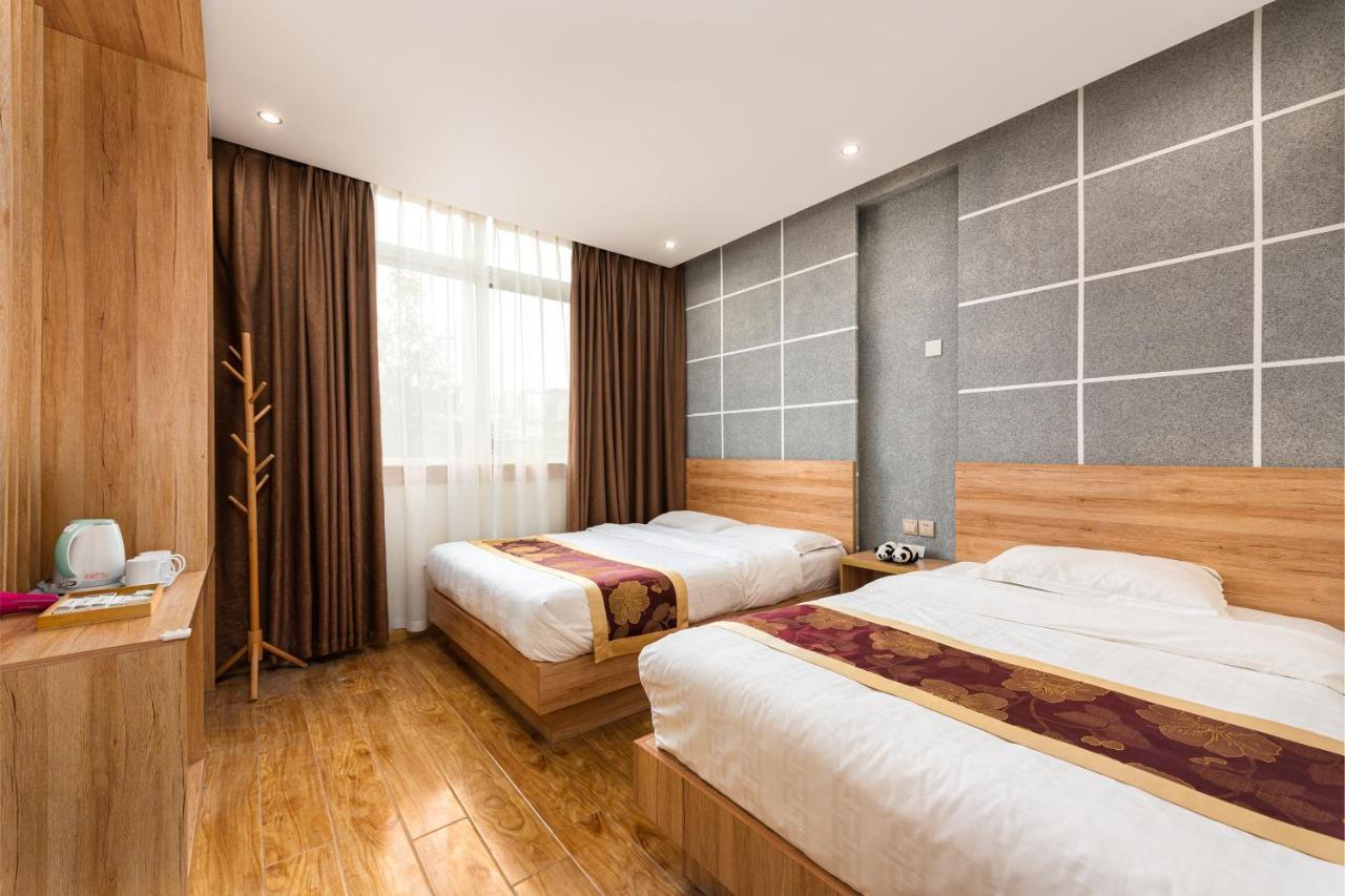 Hello Chengdu International Youth Hostel ภายนอก รูปภาพ