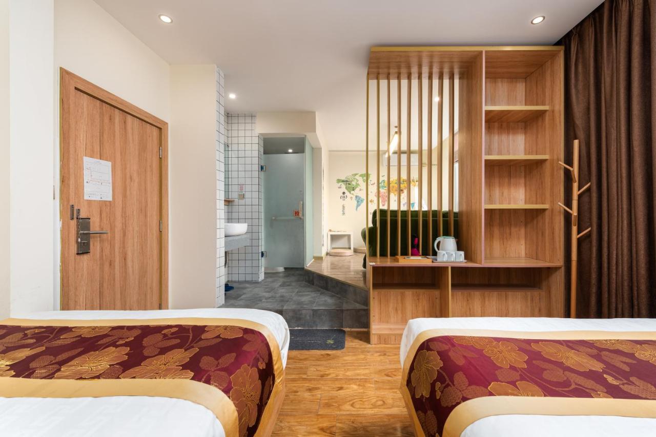 Hello Chengdu International Youth Hostel ภายนอก รูปภาพ